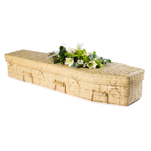 Traditional Eco Bamboo Coffin