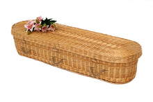 Load image into Gallery viewer, Willow Oval Coffin - The Iris