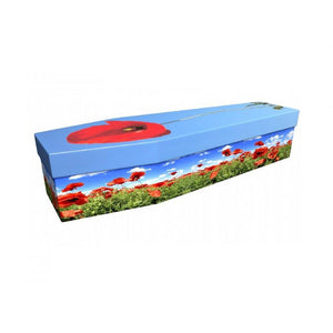 Poppy Cardboard Coffin