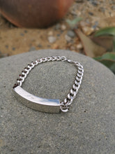 Load image into Gallery viewer, Sterling Silver Remembrance ID Bracelet