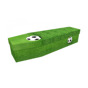 Football Cardboard Coffin