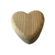 Wooden Heart Urn