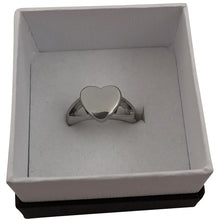 Load image into Gallery viewer, Heart Stainless Steel Ring